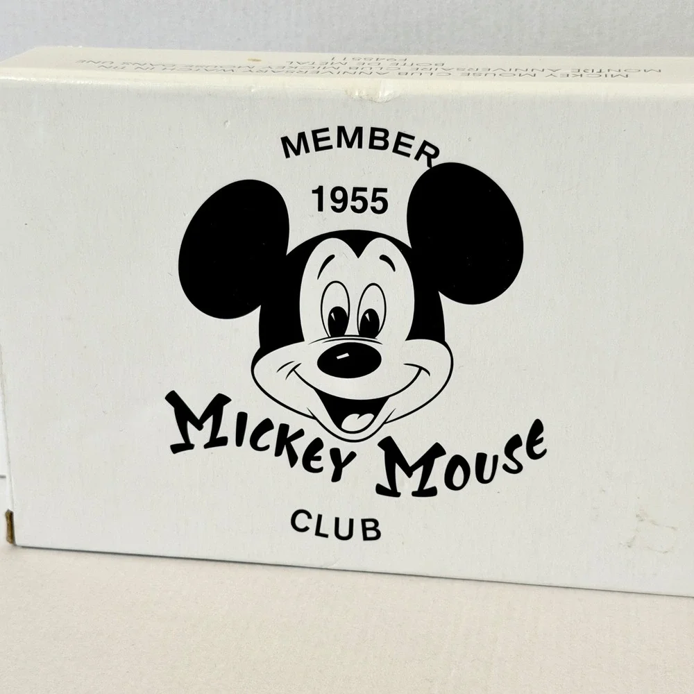 Disney Mickey Mouse Club 50th Anniversary Watch Tin F945511 Special Edition 2005